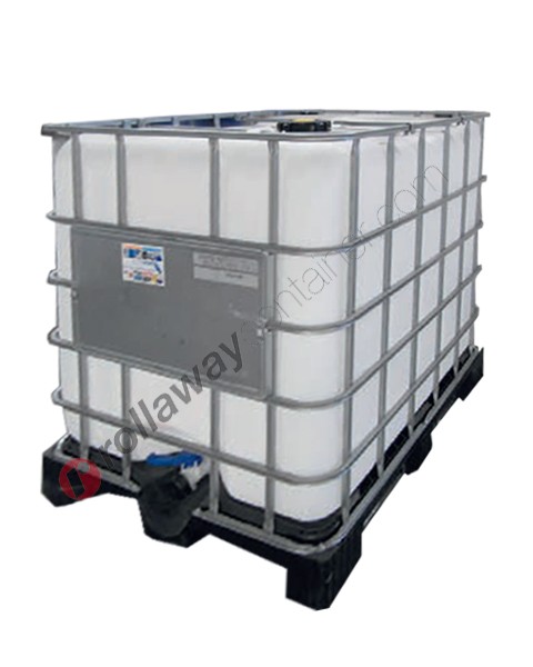 1000l IBC Wassertank Container Tank Lebensmittel/Restentleert Kunststoffpalette 
