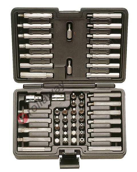 Schraubeinsatz Beta 867/C52 mit 52 Sechskant-Schraubeinsätze 10 mm und 2 Zubehör