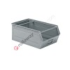Sichtlagerbox aus Metall mit doppelter Griffstange 500/450 x 300 H 200