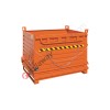 Klappbodenbehälter für stapler mit Einzelboden Kapazität 1300-1400 kg