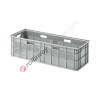 Palettenbox Kunststoff 1060 x 395 H 295 mittlerer 100 Liter mit durchbrochenen Wänden
