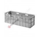 Palettenbox Kunststoff 1190 x 490 H 370 ab 180 Liter mit durchbrochenen Wänden