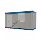 Mobile Bürocontainer mit 50 mm dicken Wänden stapelbar 1+1