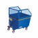 Kippbehälter für Gabelstapler mit 4 Räder Großer kapazität 900-1000 kg