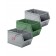 Sichtlagerbox aus Metall mit doppelter Griffstange 520/450 x 300 H 300