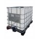 IBC Tank 1000 liter ADR für lebensmittel mit Kunststoffpalette