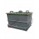 Klappbodenbehälter für stapler mit Öffnungsboden für den Bau mit nur einem Gehäuseboden Kapazität 5100 kg 