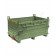 Klappbodenbehälter für stapler mit Doppelboden Kapazität 2000 kg