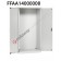 Werkstatt Schrank aus Metall 1023x555 H 2000 mm 2 Türen