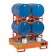 Fasspalette Stapelbar aus Stahl mm 1170 x 750 H 360 für 2 200-Liter Fässer