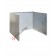 Auffangwanne mit Gitterrost und abnehmbar Spritzschutzwand aus Lackiert Stahl 1340 x 850 x 330 mm für 2 Fässer
